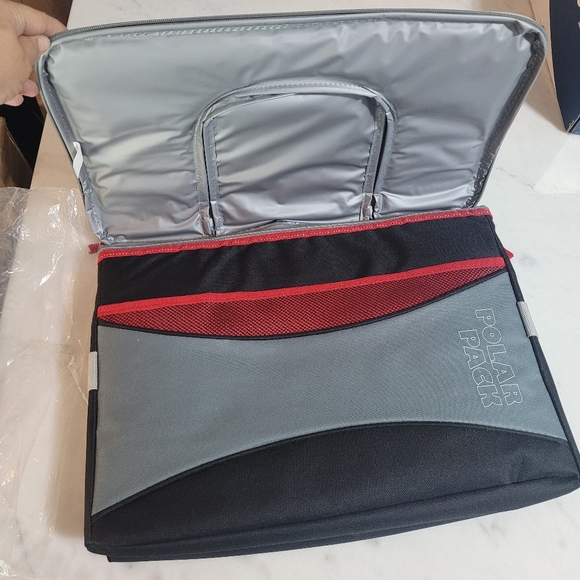 Large Cooler Bag Collapsible 48 Can Insulated Bags Leakproof Lunch Cooler Tote W - Picture 2 of 6